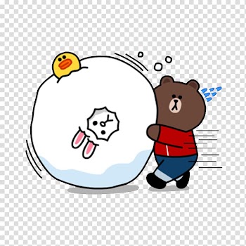Sticker Line Friends Decal Brand, line transparent background PNG clipart