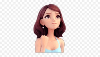 Sticker LINE Naver Brown hair Fansite - line 
