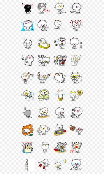 Sticker LINE WeChat Shiba Inu World Wide Web - naughty panda 