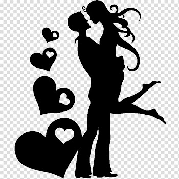 Sticker Love Valentine's Day Decal Gift, love couple transparent background PNG clipart