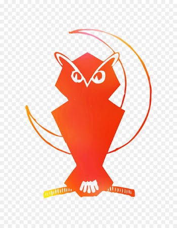 Sticker Owl Decal Adhesive Label -  
