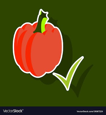 Sticker pumpkin autumn halloween or thanksgiving vector image
