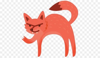 Sticker Red fox Wall decal Facebook Messenger - fox 