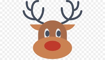 Sticker Reindeer Christmas Holiday T-shirt - reindeer png free download 