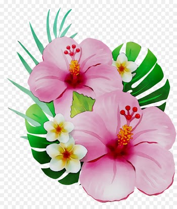 Sticker Rosemallows Flower Floral design Petal -  
