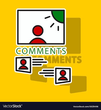 Sticker self photo concept comments on the photo vector image