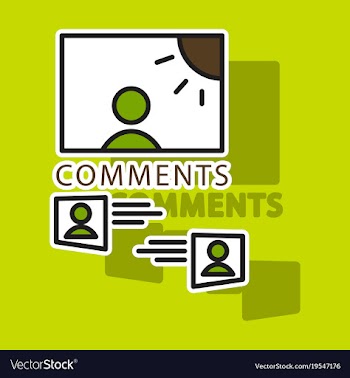 Sticker self photo concept comments on the photo vector image