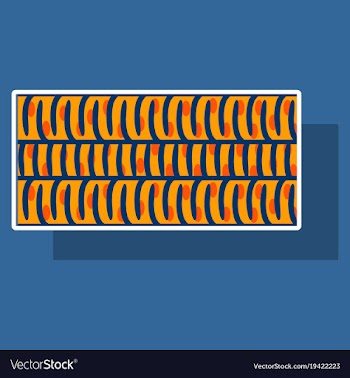 Sticker showing type of muscle cells vector image