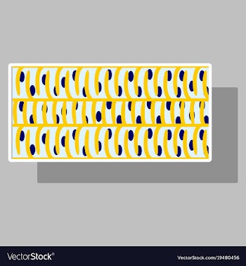 Sticker showing type of muscle cells vector image