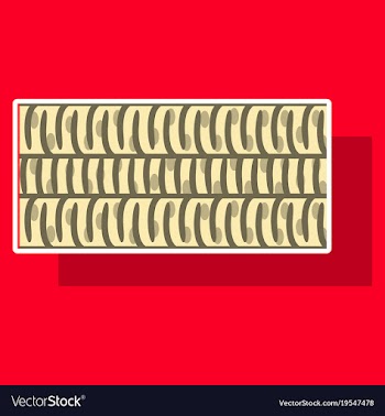 Sticker showing type of muscle cells vector image