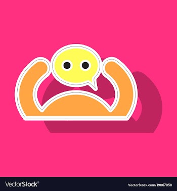 Sticker social network icon people network icon vector image