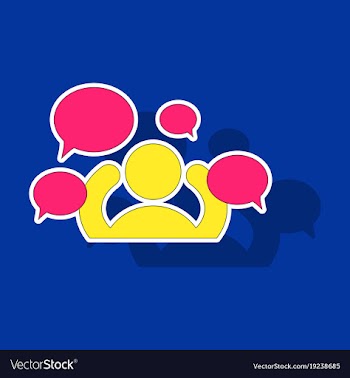 Sticker social network icon people network icon vector image