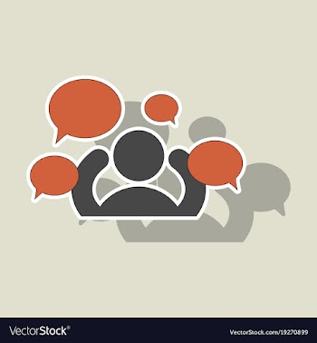 Sticker social network icon people network icon vector image