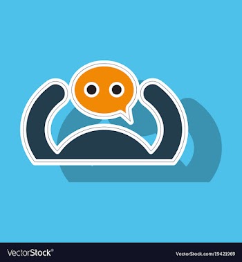 Sticker social network icon people network icon vector image