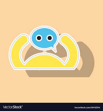 Sticker social network icon people network icon vector image