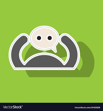 Sticker social network icon people network icon vector image