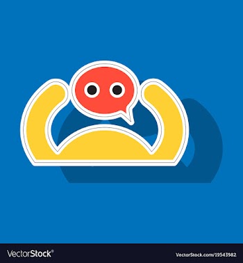 Sticker social network icon people network icon vector image