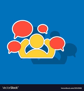 Sticker social network icon people network icon vector image