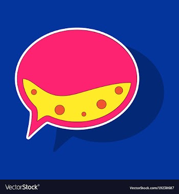 Sticker spam email warning concept of virus vector image
