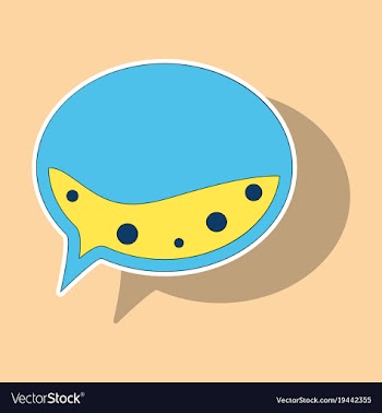 Sticker spam email warning concept of virus vector image