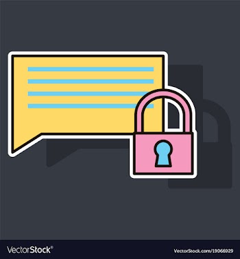 Sticker spam outline symbol on background block vector image