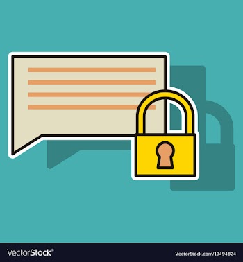 Sticker spam outline symbol on background block vector image