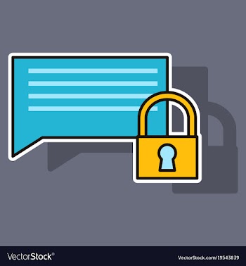 Sticker spam outline symbol on background block vector image