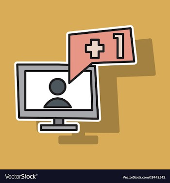 Sticker symbol of finger up thumb up in flat vector image