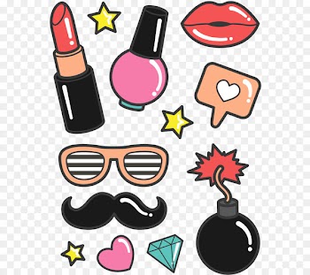 Sticker Tattoo Lipstick Pomade - lipstick 