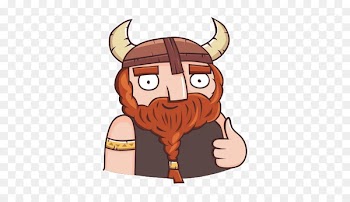 Sticker Telegram Viking Emoji - Emoji 