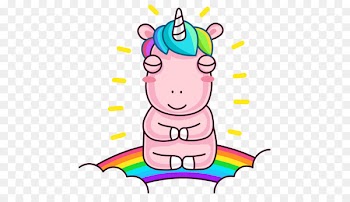 Sticker Telegram VKontakte Unicorn Viber - others 