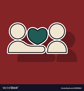 Sticker thumbs up like social network facebook vector image
