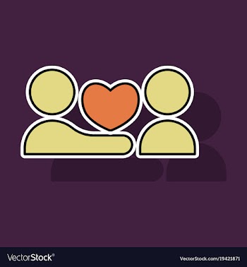Sticker thumbs up like social network facebook vector image