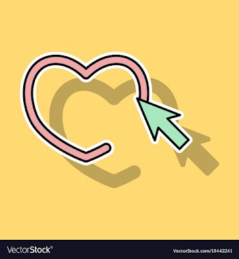 Sticker thumbs up like social network facebook vector image