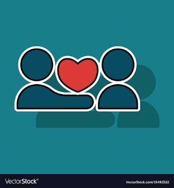 Sticker thumbs up like social network facebook vector image