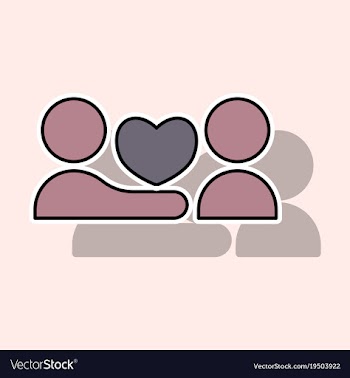 Sticker thumbs up like social network facebook vector image