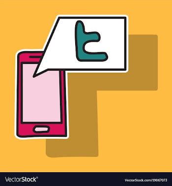Sticker tumblr social media icons vector image