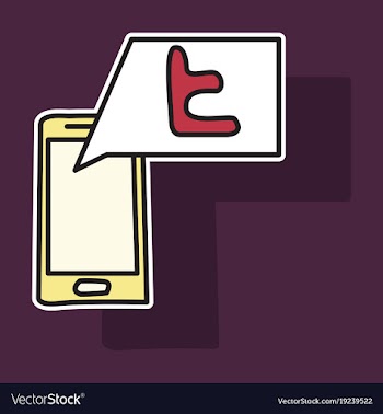 Sticker tumblr social media icons vector image