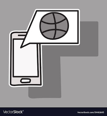 Sticker unusual look dribbble social media icon vector image