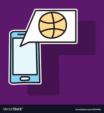 Sticker unusual look dribbble social media icon vector image