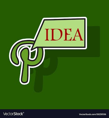 Sticker unusual look icon of pinterest on vector image