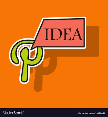 Sticker unusual look icon of pinterest on vector image