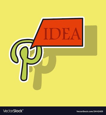 Sticker unusual look icon of pinterest on vector image