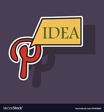 Sticker unusual look icon of pinterest on vector image