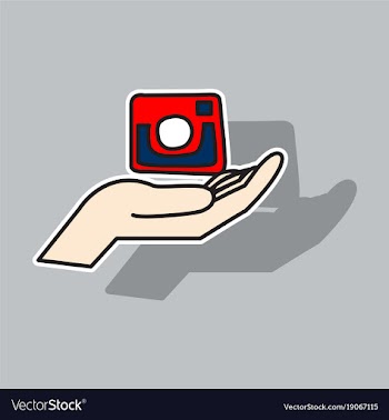 Sticker unusual look web icon of modern lineart vector image