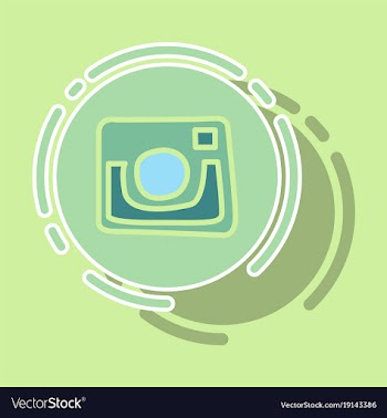 Sticker unusual look web icon of modern lineart vector image