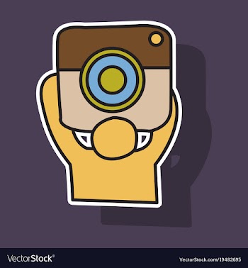 Sticker unusual look web icon of modern lineart vector image