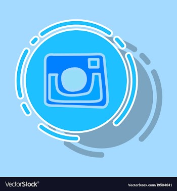 Sticker unusual look web icon of modern lineart vector image