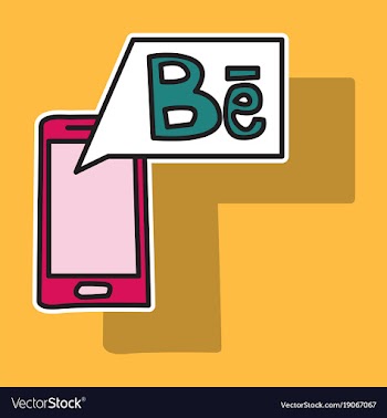 Sticker unusual look web icon of modern social vector image