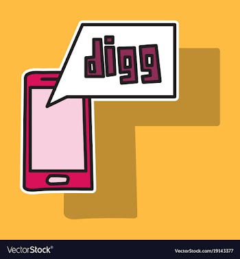 Sticker unusual look web icon of modern social vector image